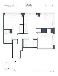 2 beds, 2 baths, $4,525