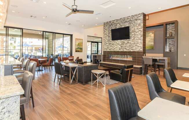 Clubhouse interior at Level 25 at Durango by Picerne, Nevada