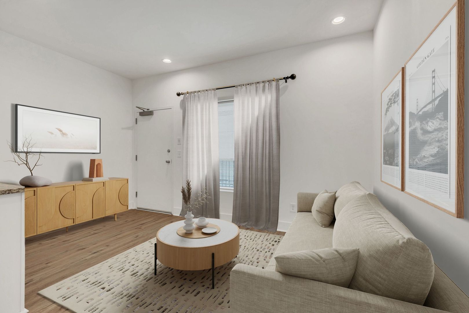 1 Bed 1 Bath Condo Minutes to Downtown w/ Water, W/D & Dedicated Parking $1150