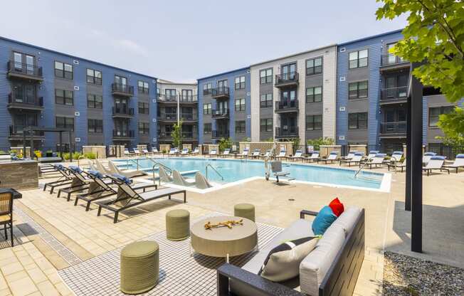 our apartments offer a swimming pool