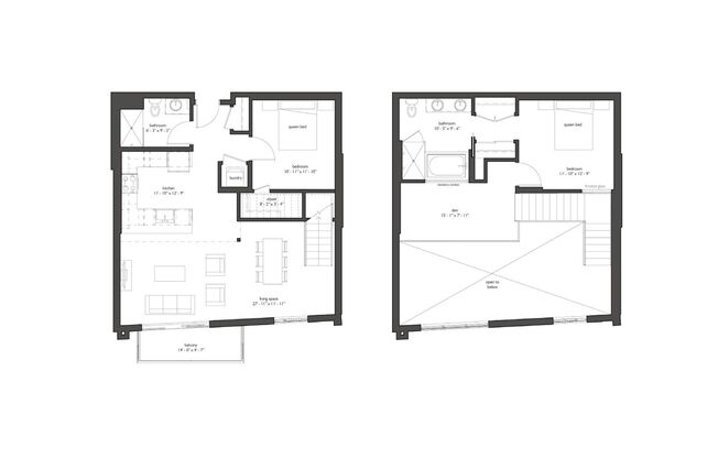 2 beds, 2 baths, 1,376 sqft, $2,480, Unit 509