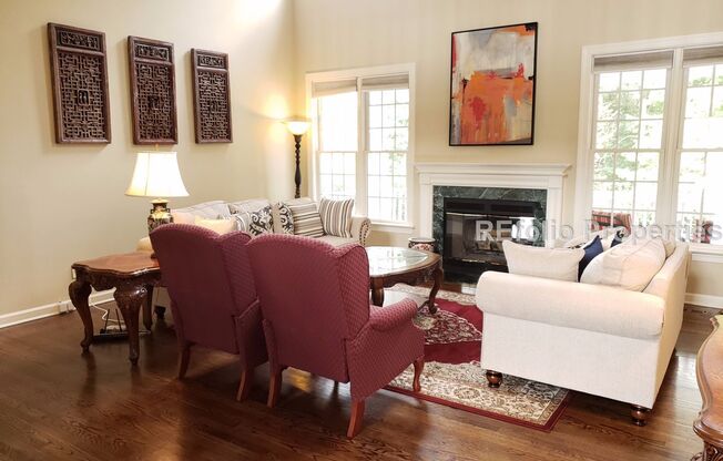 Stunning 6 Bedroom Home w/ Private Backyard in Preston Village, Cary, Available Aug 10!
