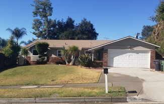 Upland 1-story 4bedroom home 1239 Grove