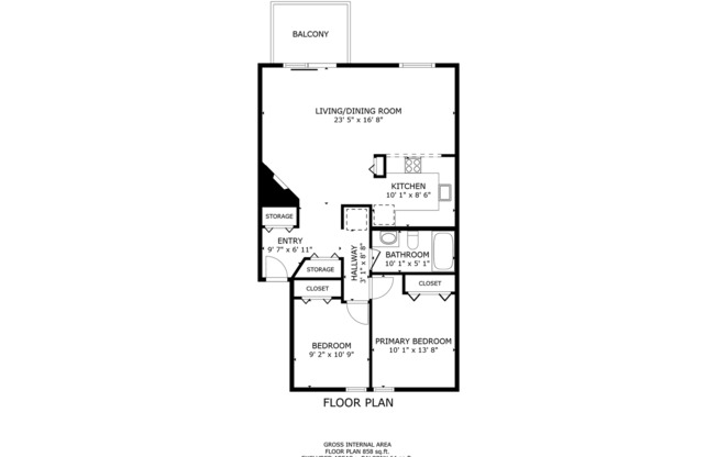 2 beds, 1 bath, 880 sqft, $1,795, Unit 2506-C12