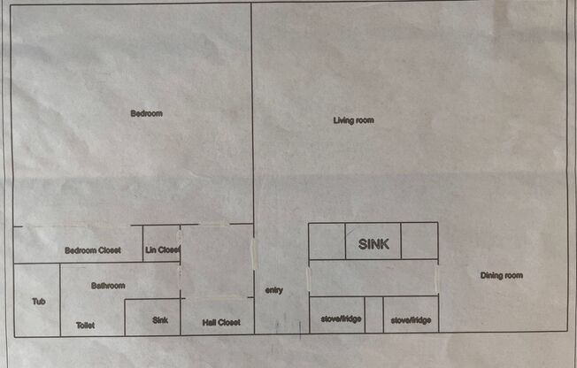 1 bed, 1 bath, 640 sqft, $975