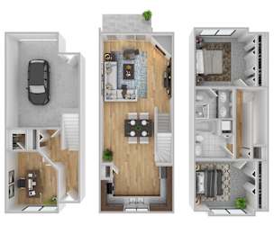 2 beds, 2 baths, 1,359 sqft, $2,858