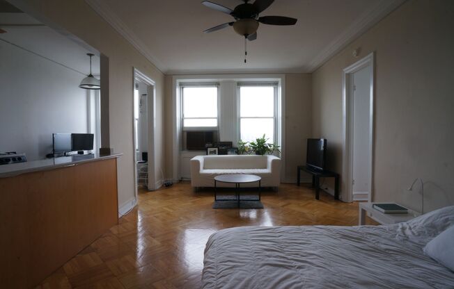 Studio, 1 bath, $1,595, Unit 1704