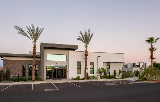 Leasing Office Exterior at The Aster at Mountain Vista in Mesa Arizona