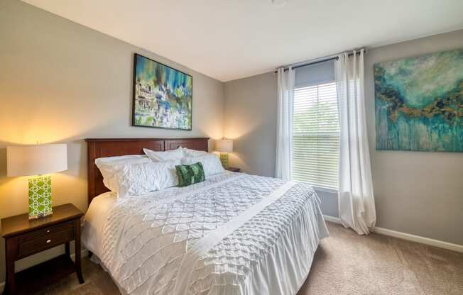 Courtney Station Apartments - Carpeted bedrooms