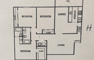 3b 2b Spacious Rooms With walk in closets
