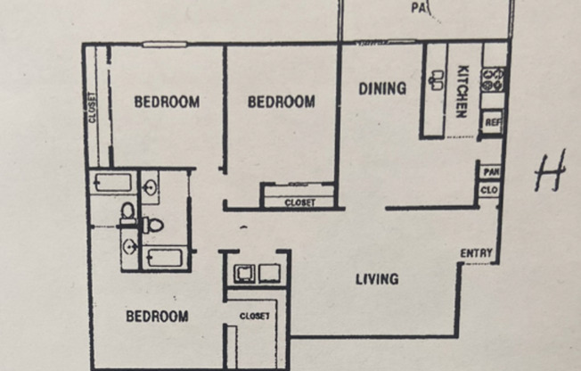 3b 2b Spacious Rooms With walk in closets