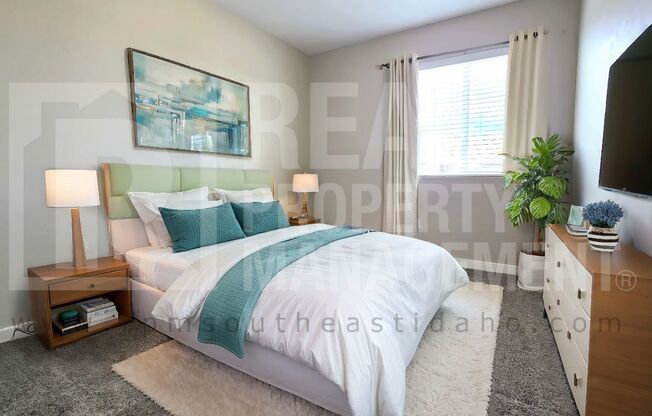 Bright & Clean 3 Bedroom, 2.5 Bathroom Townhome for Rent in Idaho Falls by Real Property Management with Washer & Dryer