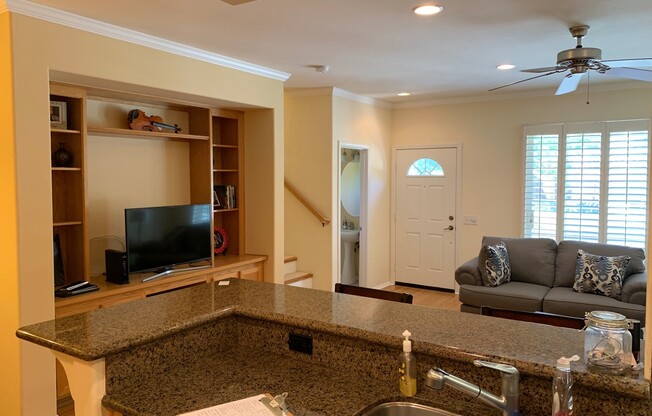 Coming soon... August Move in..... Great community in Rancho Del Oro. Master Bedroom upstairs with wall-to-wall closet. Granite counters in kitchen with stainless steel appliances. Hard wood flooring in living area for easy maintenance. Carpet in the bedr