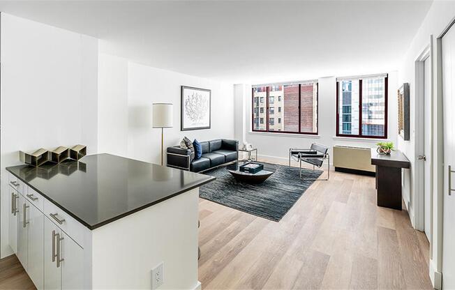 1 bed, 1 bath, $4,205, Unit 17D