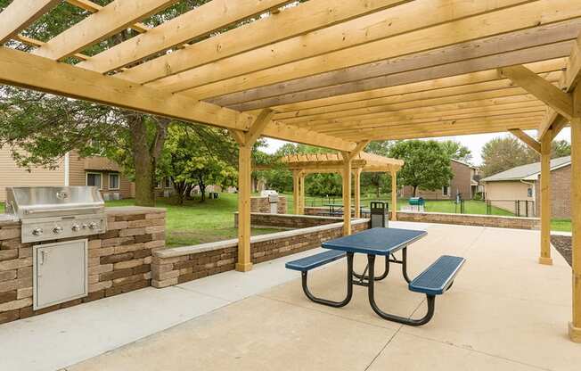 Grilling Area at Granite Valley