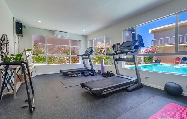 Apartment Building near SoFi with Pool, Covered Parking and Gym