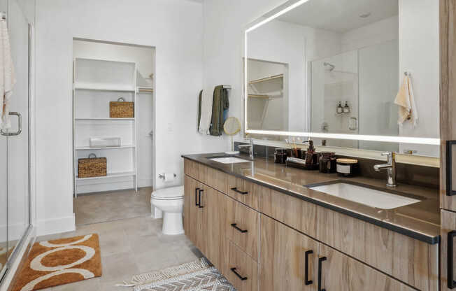 Bathroom with Double Vanity