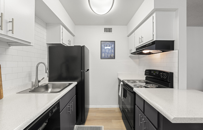 Oakridge Apartments - One Bedroom Model - Upgraded Kitchen