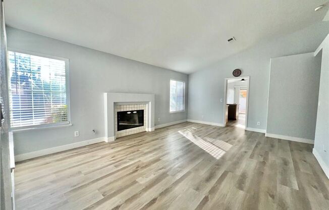 Updated Single-Story on Corner Lot | Quartz Counters, Den & Fireplace