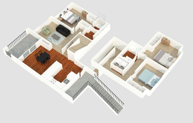 3 bedroom apartment floor plan