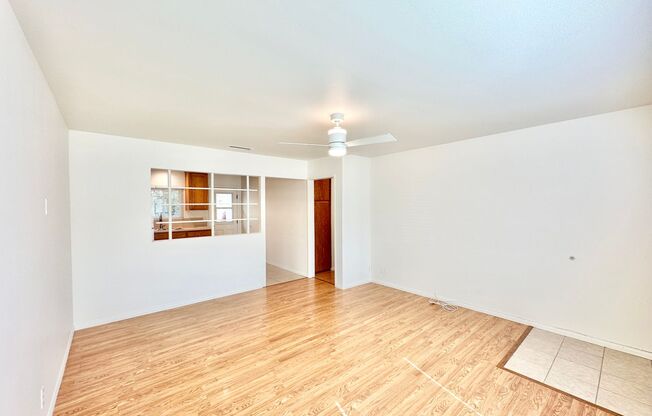 Light, Bright, and Recently Updated, this Single-Story Duplex Unit w/ Private Backyard Space Looks Awesome!