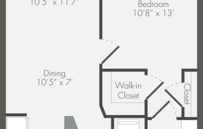 1 bed, 1 bath, 642 sqft, $1,279