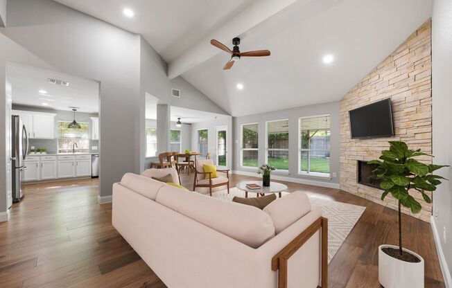 AVAILABLE JULY: 4 BR / 2 BA in Wells Branch