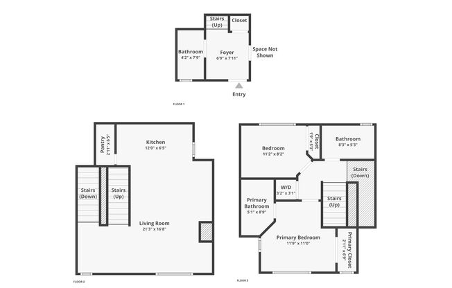 2 beds, 2.5 baths, 1,188 sqft, $3,000, Unit Unit 104