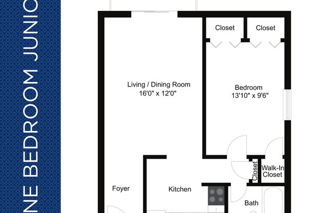 1 bed, 1 bath, 550 sqft, $1,179, Unit M121