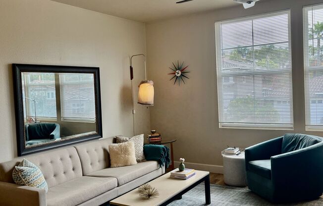 Unfurnished 1 Bedroom with AC and Private Garage!