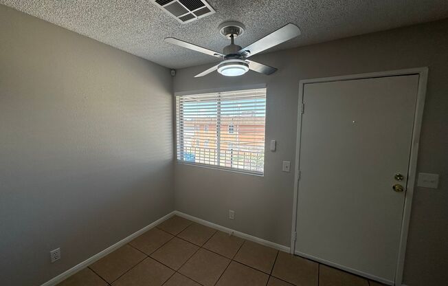Two Bedroom/One Bathroom