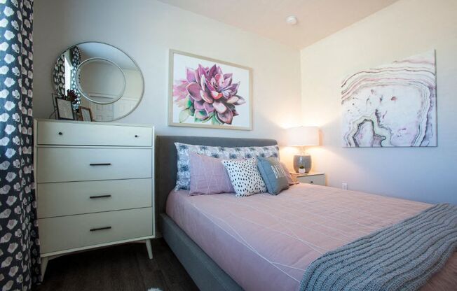 Bedroom at San Vicente Townhomes in Phoenix AZ