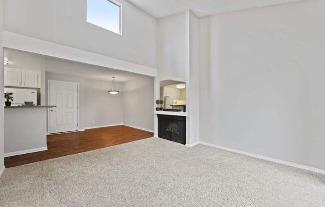 Gas fireplace at Twenty 2 Eleven Apartment Homes, California, 91306