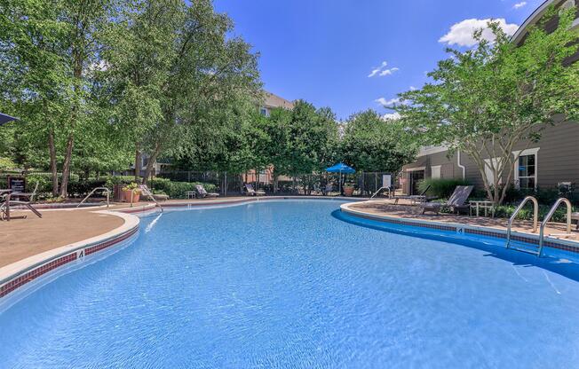 Pool at The Ridgeleigh at Van Dorn in Alexandria, VA