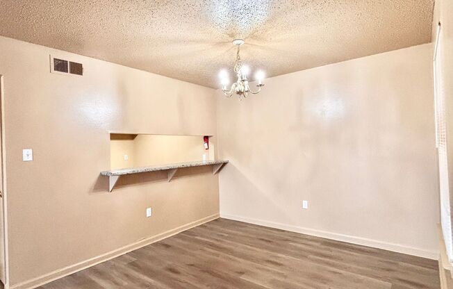 Three Bedroom Home with Spacious Dining and Living Area