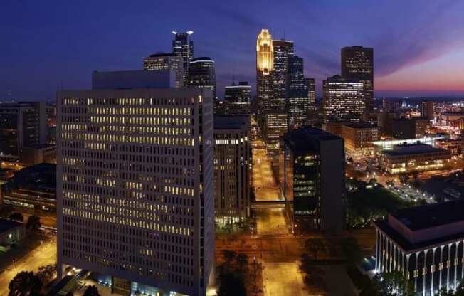 Rooftop Skyline View at Churchill, Minneapolis, MN