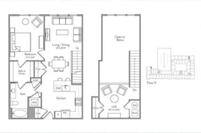 1 bed, 1 bath, 925 sqft, $2,385