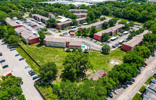 Aerial View of Retreat of Shawnee