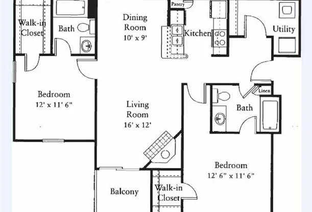 2 beds, 2 baths, 1,084 sqft, $1,467