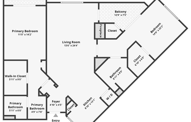 Bright + Spacious First-Floor Condo in Parkwoods | 2 Bed, 2 Bath
