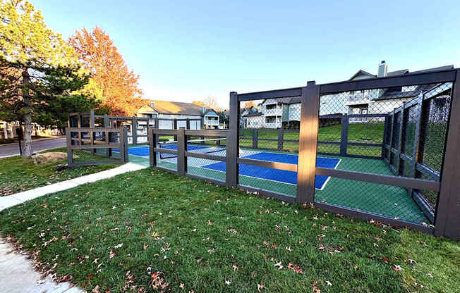 Pickleball Court  at   Sandstone Creek Apartments Overland Park KS