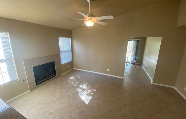 Silverado Ranch Area: Delightful single story 3 bed/2 bath home with tile flooring throughout!