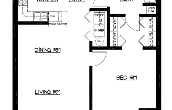 1 bed, 1 bath, 823 sqft, $1,525, Unit 1441-301
