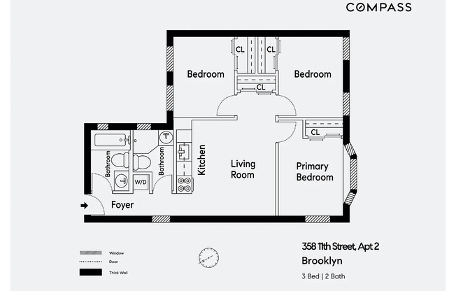 3 beds, 2 baths, $4,500, Unit 2