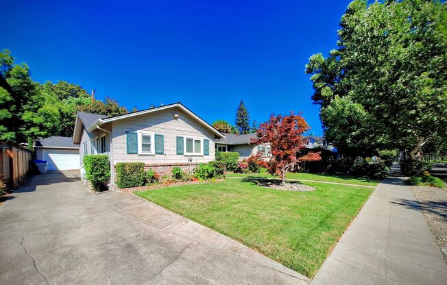 Beautiful 3bd Single Story House on One of the Most Desirable Streets in Willow Glen!