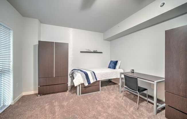 Studio, 1 bath, $2,395, Unit 701 - Private Bedroom