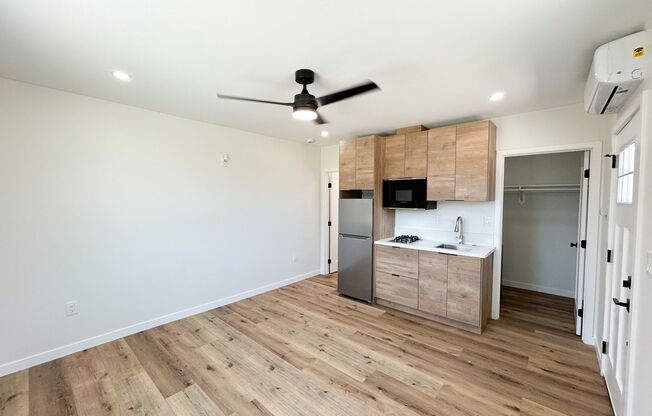 Introducing a newly rebuilt attached studio in the desirable location of Carlsbad Village!!