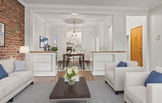 Darling 2 bedroom, 1 bath Capital Hill Condo