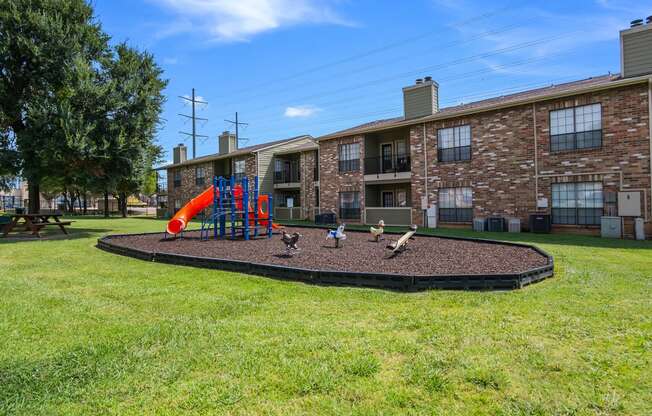 Playground at Lakeridge Apartment Homes in Irving, Texas, TX