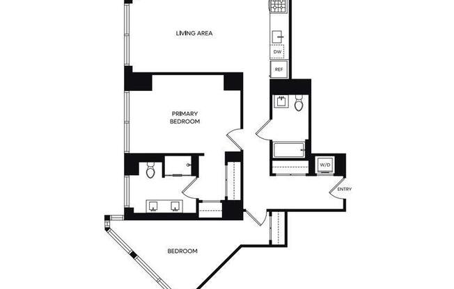 2 beds, 2 baths, $7,174, Unit 29N